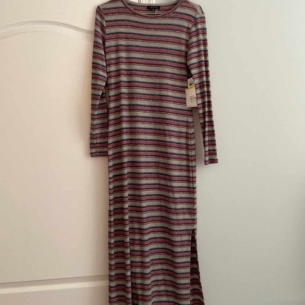 1state maxi size medium side slip dress.